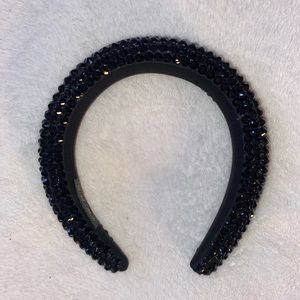 Sparkling Padded Rhinestone Headband